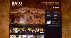 Desktop Screenshot of katoballroom.com